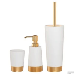 Zeeppompje Sealskin Glossy 18,6x7,6 Cm Polyresin Goud -Sealkin Badkamermeubilair Winkel 362320249 sfeer 3