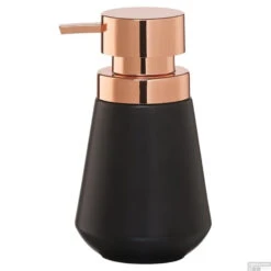 Zeeppompje Sealskin Conical 16,4x8,9 Cm Porselein Zwart