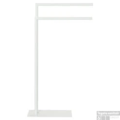 Handdoekrek 2-armig Sealskin Tube Wit