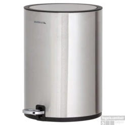 Pedaalemmer 3 Liter Vrijstaand Sealskin Industrial RVS Geborsteld -Sealkin Badkamermeubilair Winkel 362412404 sfeer