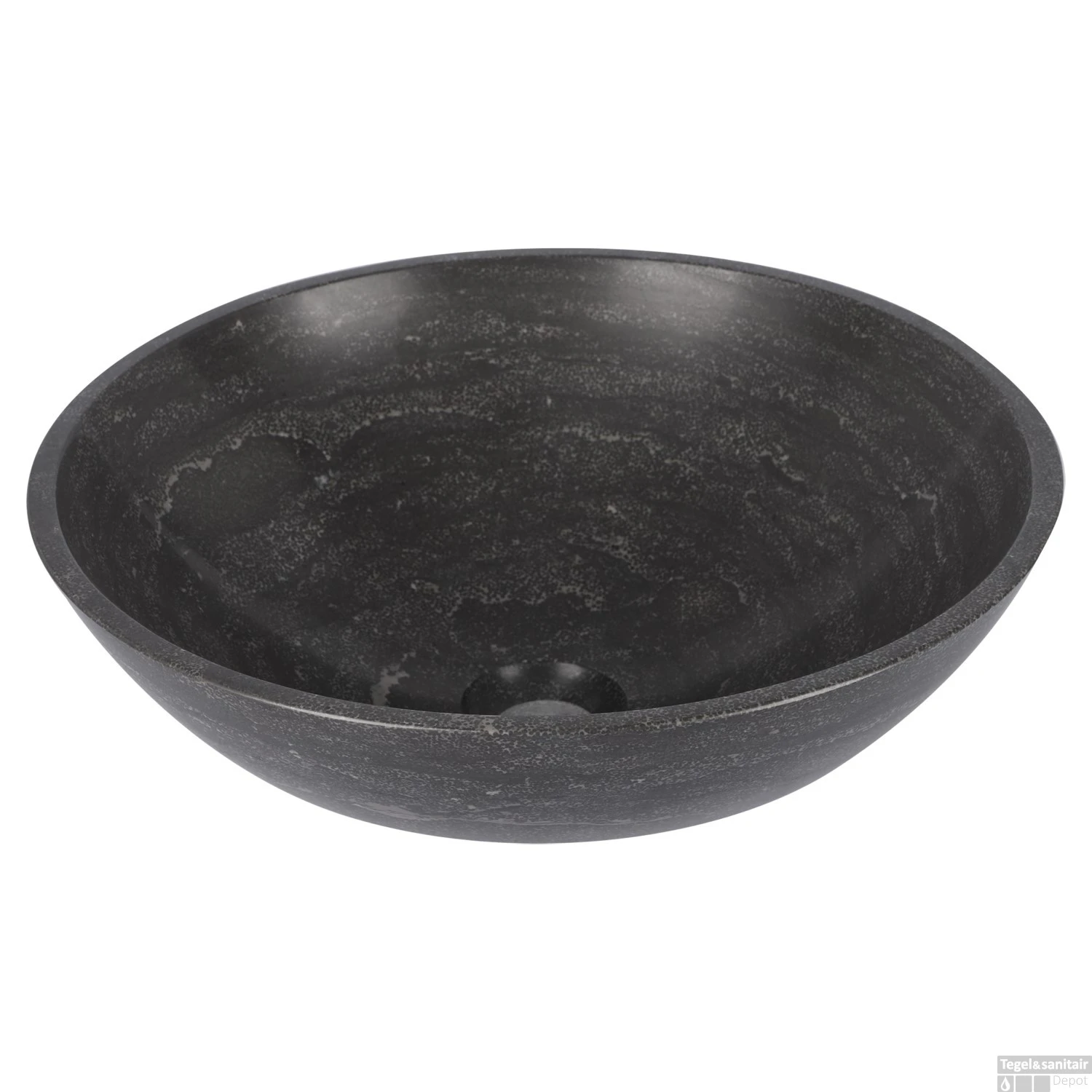 Waskom Differnz Trico Limestone 40 Cm 4 Waskom Differnz Trico Limestone 40 Cm - Afbeelding 2