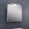 Spiegelkast Wiesbaden Met Led Verlichting 60x60 Aluminium -Sealkin Badkamermeubilair Winkel 38.4150