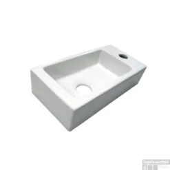 Fontein Best Design Mini-block 36x18 Cm (kraangat Rechts)