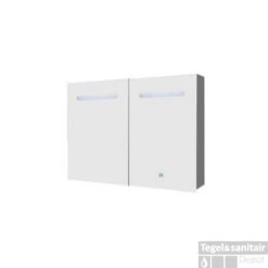 Spiegelkast Best Design Aluma Incl. LED Verlichting 80x60cm