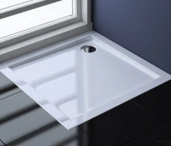 Douchebak Best Design Dona Laag Model 80x80x4cm -Sealkin Badkamermeubilair Winkel 3810520 3862810 3801410 3801420.3