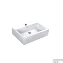 Wastafel Best Design Feel 58x46x16 Cm Keramiek Wit