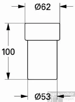 Grohe Universeel Los Glas -Sealkin Badkamermeubilair Winkel 38299