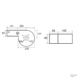 Fonteinset Best Design Step One Pack Kraangat Links Rond -Sealkin Badkamermeubilair Winkel 3853061 tech
