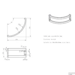 Montagebeugel Hoek Wiesbaden RVS 30x30x10 Cm 9 Montagebeugel Hoek Wiesbaden RVS 30x30x10 Cm -Sealkin Badkamermeubilair Winkel 39.3531 1