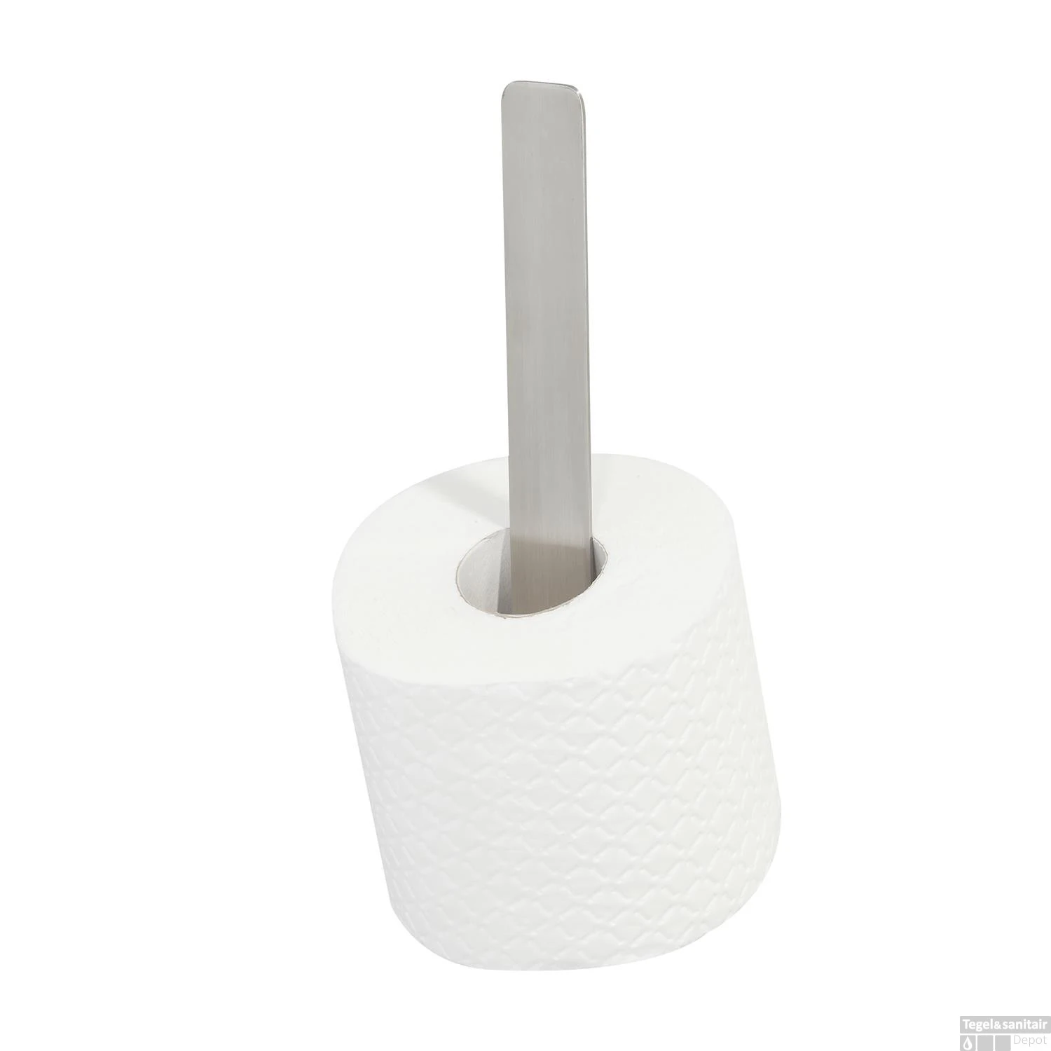 Reserverolhouder Tiger Colar Geborsteld RVS 3 Reserverolhouder Tiger Colar Geborsteld RVS