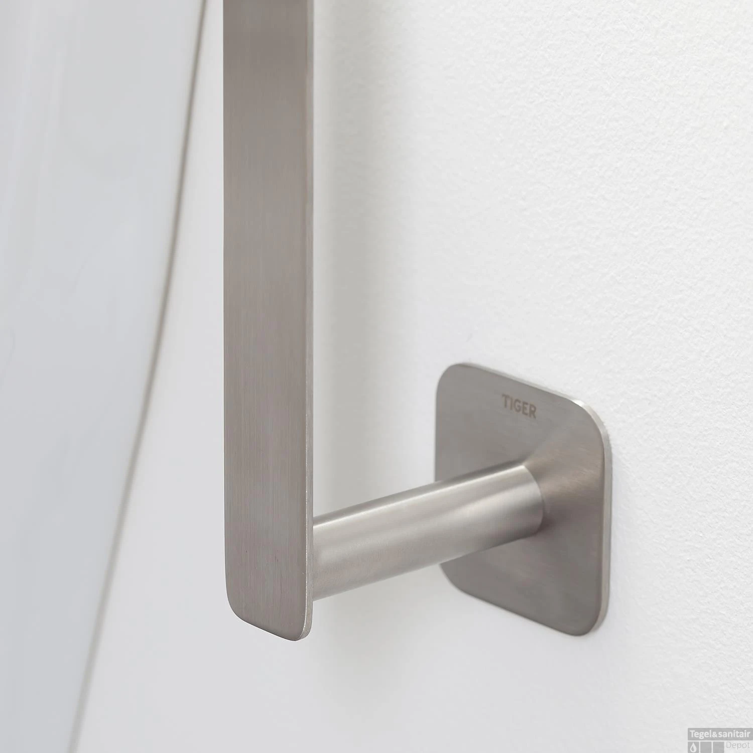 Reserverolhouder Tiger Colar Geborsteld RVS 6 Reserverolhouder Tiger Colar Geborsteld RVS - Afbeelding 4