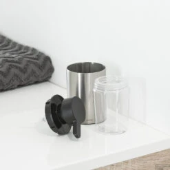 Vrijstaande Zeepdispencer Tiger Colar RVS Geborsteld 9 Vrijstaande Zeepdispencer Tiger Colar RVS Geborsteld -Sealkin Badkamermeubilair Winkel 4008911313017 4