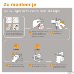 MultiHaak Tiger Colar Gepolijst RVS -Sealkin Badkamermeubilair Winkel 4008911314090 multihaak tiger colar gepolijst rvs sfeer10