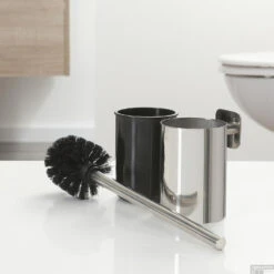 Toiletborstel Met Houder Tiger Colar Gepolijst RVS -Sealkin Badkamermeubilair Winkel 4008911314427 4