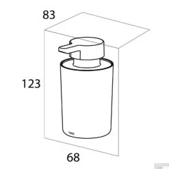 Vrijstaande Zeepdispencer Tiger Urban Mat Wit 10 Vrijstaande Zeepdispencer Tiger Urban Mat Wit -Sealkin Badkamermeubilair Winkel 4008911316032 7