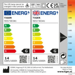 Spiegel Verlichting Tiger Helena LED 6100K 60 Cm Chroom -Sealkin Badkamermeubilair Winkel 4008919057401 9