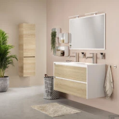 Spiegel Verlichting Tiger Ancis LED 4000K 40x4x10.5 Cm Wit -Sealkin Badkamermeubilair Winkel 4008919067417 5