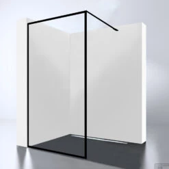 Inloopdouche Best Design For-You 90x200 Cm 8 Mm Nano Easy Clean Zwart