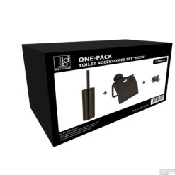 Toiletset Best Design One Pack Moya Gunmetal 5 Toiletset Best Design One Pack Moya Gunmetal -Sealkin Badkamermeubilair Winkel 4011970 toiletset best design one pack moya gunmetal 1
