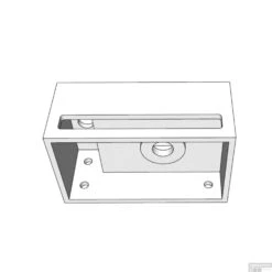 Fontein Met Handdoekhouder Wiesbaden Solid Surface (kraangat Links) 35.6x20.3x15.9 Cm -Sealkin Badkamermeubilair Winkel 4052 tech 3