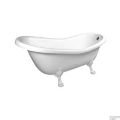 Vrijstaand Bad Sapho Retro 169x75x72 Cm Wit Met Leeuwenpoten