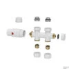 Set Thermostatisch Onderblok Boss & Wessing Zuko Recht Glans Wit