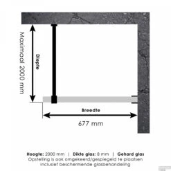 Inloopdouche Compleet Just Creating Profielloos 70 Cm Goud -Sealkin Badkamermeubilair Winkel 4jc1 70 t 3