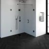 Douchecabine Compleet Just Creating Profielloos 3-Delig 90x120 Cm Mat Zwart -Sealkin Badkamermeubilair Winkel 4jc10 90x120a