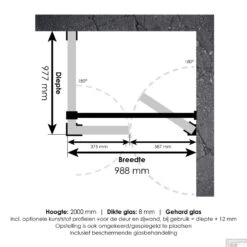 Douchecabine Compleet Just Creating 3-Delig 100x100 Cm Chroom -Sealkin Badkamermeubilair Winkel 4jc11 100x100ch t