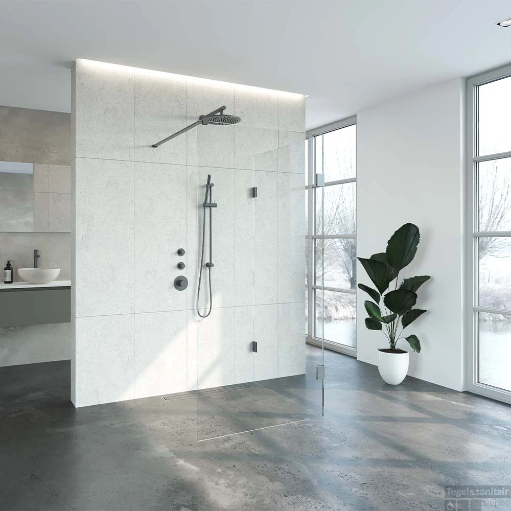 Complete Profielloze Inloopdouche Reversed (Alle Kleuren En Maten) 8 Complete Profielloze Inloopdouche Reversed (Alle Kleuren En Maten) - Afbeelding 6