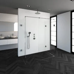 Inloopdouche Compleet XL Just Creating Profielloos 90x160 Cm RVS -Sealkin Badkamermeubilair Winkel 4jc6 90x160g 1