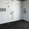 Doorloopdouche Compleet Just Creating Profielloos 140x200 Cm 140/30/30 RVS -Sealkin Badkamermeubilair Winkel 4jc8 140 30 30g