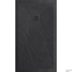 Douchetub Sanimar Sanistone 160 X 90 Cm Zwart