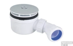 Walraven Mcalpine Douchebaksifon 90x40/50 Mm. Chroom