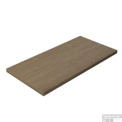 B&w-luxury Vitale Afdekblad Voor Onderkast 120x45 Cm. Eiken