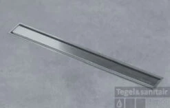 Easydrain Xs Z-1 Linea Xs Douchegoot 40 Cm. Waterslot 50 Rvs Geborsteld