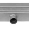 Easydrain Compact Wall Zero Afvoergoot 6x110 Cm. Zijuitlaat Rvs -Sealkin Badkamermeubilair Winkel 61679