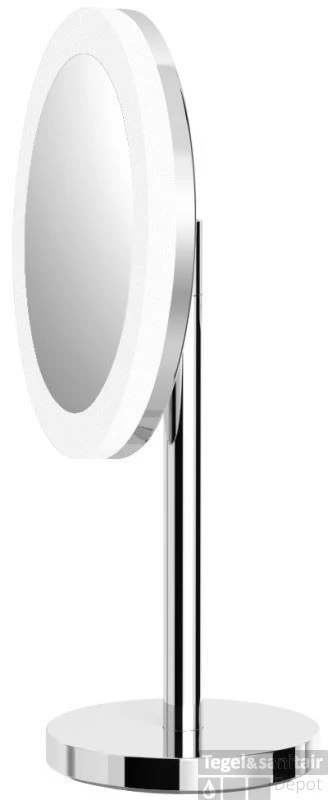 B&w-luxury Happy Cosmeticaspiegel Vrijstaand M/led Verl./schakelaar Chroom 3 B&w-luxury Happy Cosmeticaspiegel Vrijstaand M/led Verl./schakelaar Chroom