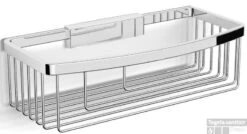 B&w-luxury Bold Spons-zeephouder Diep Met Verdekte Bevestiging Chroom