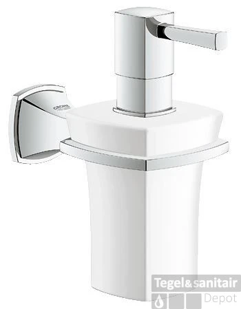 Grohe Grandera Zeepdispenser Wand Chroom 3 Grohe Grandera Zeepdispenser Wand Chroom