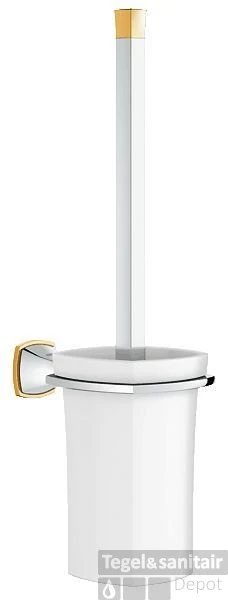 Grohe Grandera Closetborstelhouder Chroom-goud