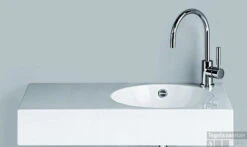 Alape Wt Serie Wastafel 80x45x16 Cm. Rechts Wit