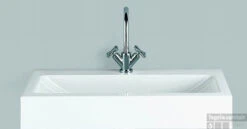 Alape Wt Serie Wastafel 80x50x12,5 Cm. Incl.bev.z/overloop Wit