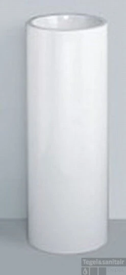 Alape Wt Serie Wastafel 32,5x90cm.vrijstaand/m/afv/bev.z/krg M/ov Wit