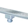 Van Den Berg RVS Standaard Douchegoot Met Onderuitloop 100cm Inbouwdiepte 150mm 625100 - 6251000 -Sealkin Badkamermeubilair Winkel 76009
