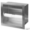 Looox Closed Closetrolhouder Inbouw Vierkant Rvs Geborsteld -Sealkin Badkamermeubilair Winkel 76842