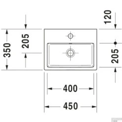 Fontein Duravit Vero Air 35 X 45 Cm Wit 6 Fontein Duravit Vero Air 35 X 45 Cm Wit -Sealkin Badkamermeubilair Winkel 7775895 tech