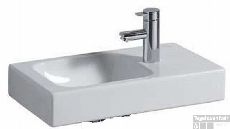 Geberit Xs Wastafel Links 53x31 Cm. Met Afleg Rechts Wit 3 Geberit Xs Wastafel Links 53x31 Cm. Met Afleg Rechts Wit