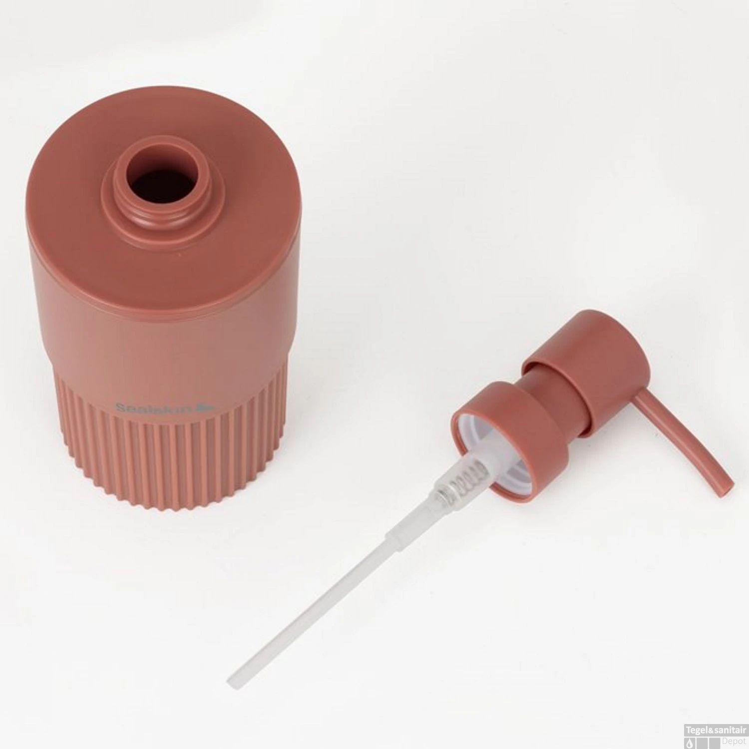 Zeepdispenser Sealskin Brave 280 Ml Vrijstaand Donkerroze 6 Zeepdispenser Sealskin Brave 280 Ml Vrijstaand Donkerroze - Afbeelding 4