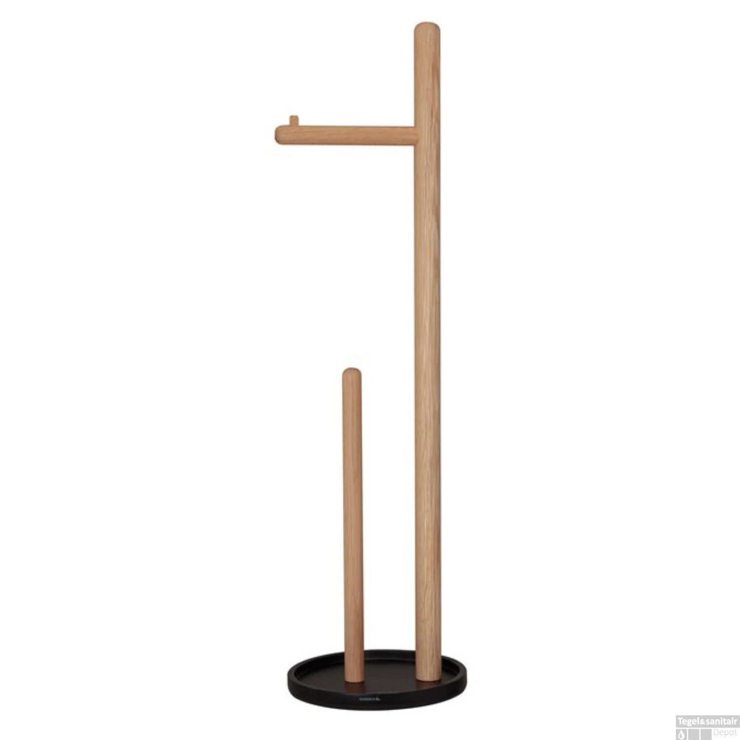 Toiletrolhouder / Reserverolhouder Vrijstaand Sealskin Earth Eiken 4 Toiletrolhouder / Reserverolhouder Vrijstaand Sealskin Earth Eiken - Afbeelding 2